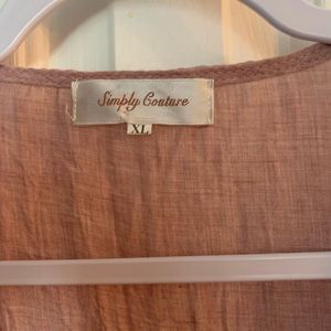 Amply Couture Mauve Tunic